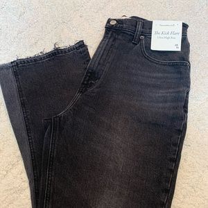 Abercrombie & Fitch black jeans. Size 28.